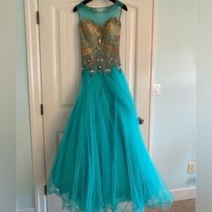 Sky Blue Gown